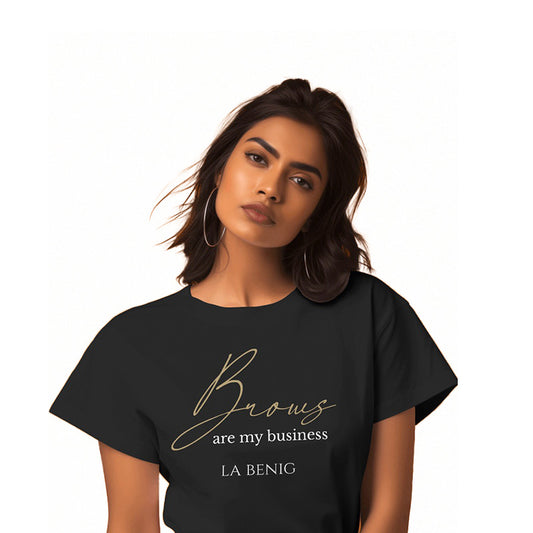 CAMISA PRETA LA BENIG BROW BUSINESS