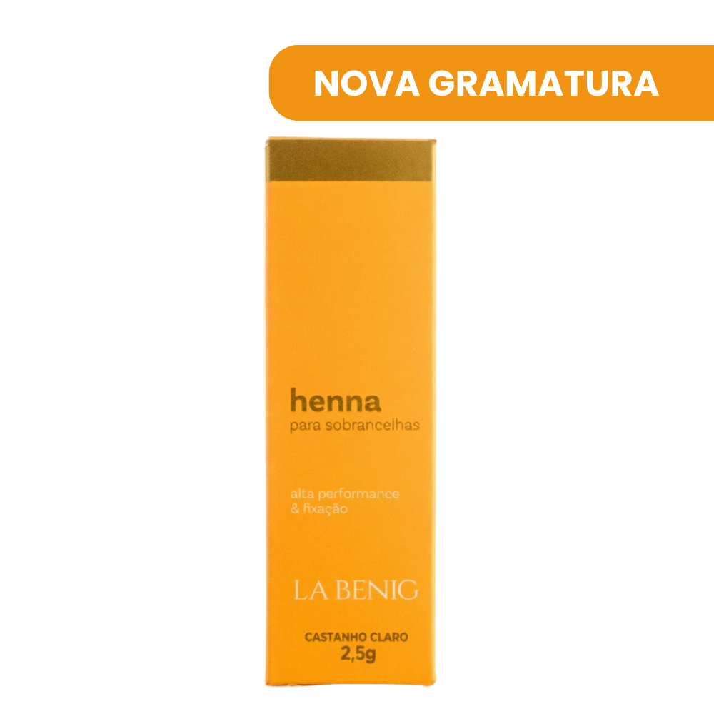 Kit Completo: Skin Care + 3 Hennas 2,5g + Máscara + Super Sérum + Fixador + Removedor + Intense
