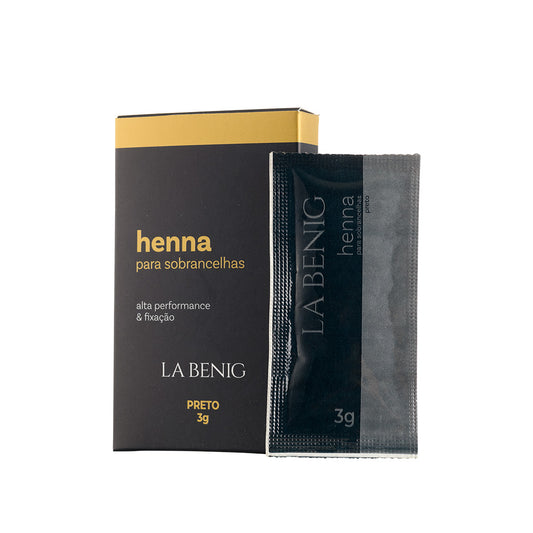 Henna REFIL La Benig Alta Fixação Profissional 3g