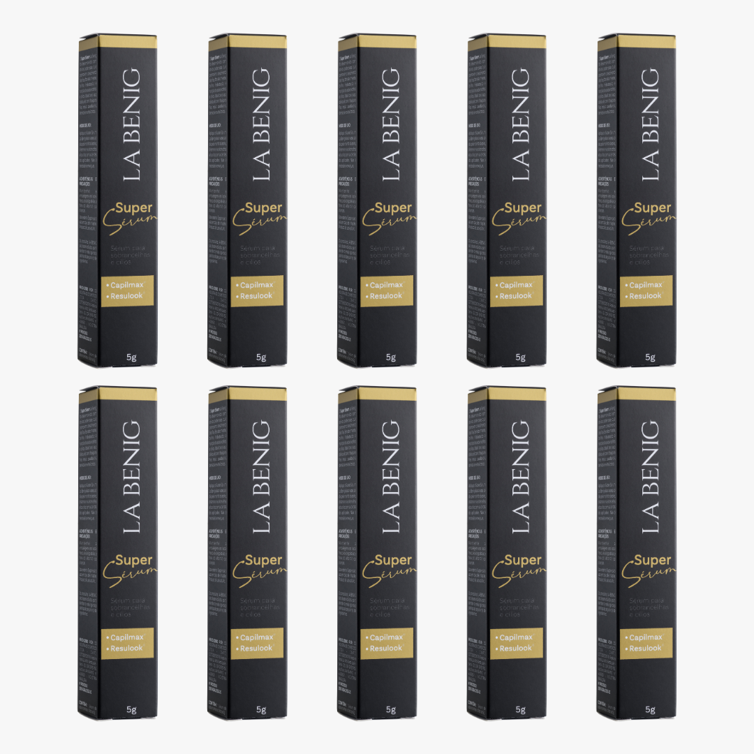 Kit Revenda Studio Super Sérum La Benig — 10 Unidades | Venda para suas clientes e aumente seu faturamento