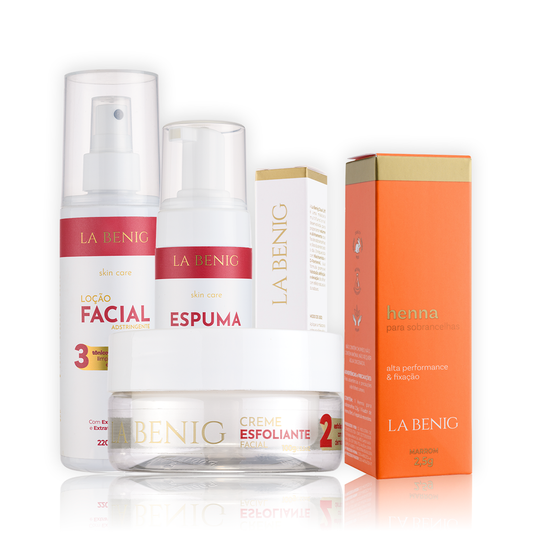 Skin Care + Henna 2,5g + Máscara