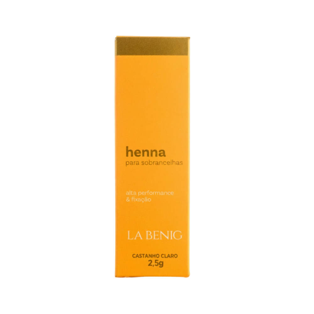 Combo Henna 2,5g + Intense Color + Removedor 30ml + Fixador 30ml