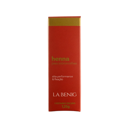 Combo Henna 2,5g + Intense Color + Removedor 30ml + Fixador 30ml