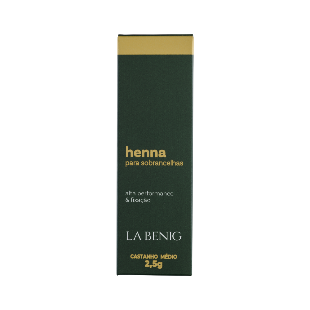 Combo Henna 2,5g + Intense Color + Removedor 30ml + Fixador 30ml