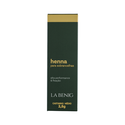 Combo Henna 2,5g + Intense Color + Removedor 30ml + Fixador 30ml