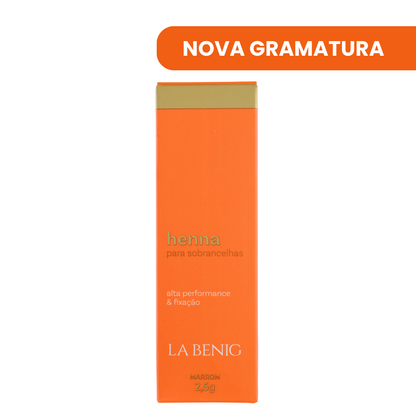 Combo Henna 2,5g + Intense Color + Fixador 30ml