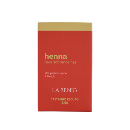 Henna REFIL La Benig Alta Fixação Profissional 2,5g