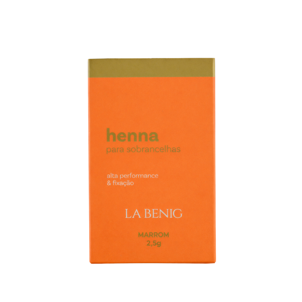 Henna REFIL La Benig Alta Fixação Profissional 2,5g