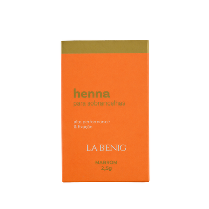 Henna REFIL La Benig Alta Fixação Profissional 2,5g