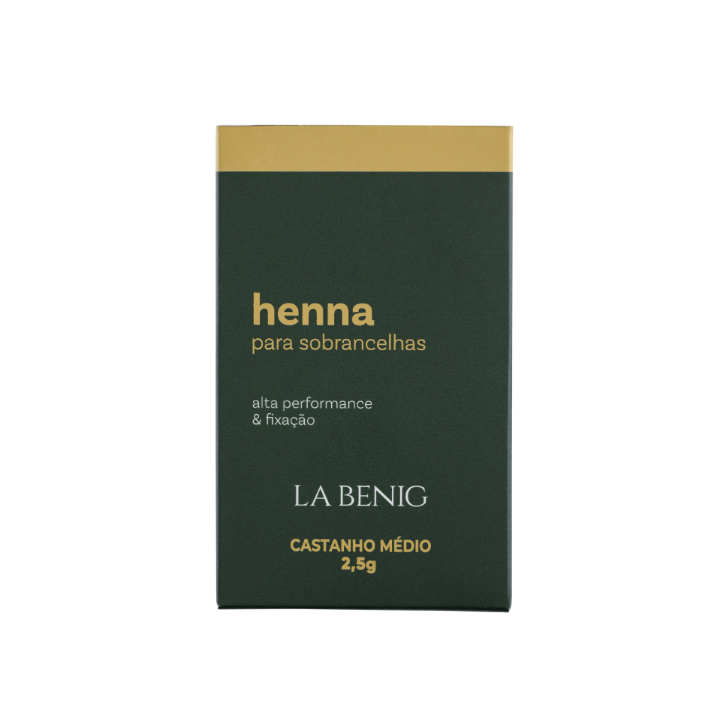 Henna REFIL La Benig Alta Fixação Profissional 2,5g