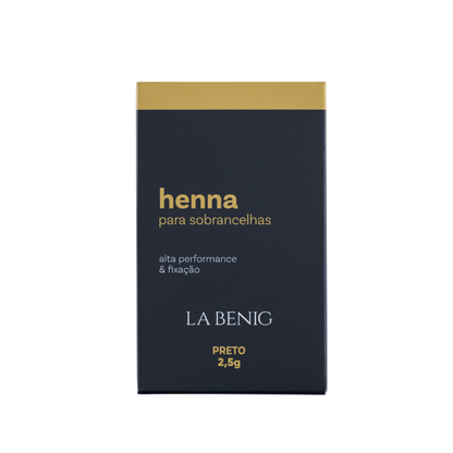 Henna REFIL La Benig Alta Fixação Profissional 2,5g