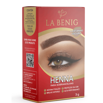 Henna La Benig Alta Fixação Profissional 3g